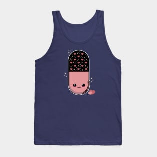 Kawaii Love Pill Tank Top